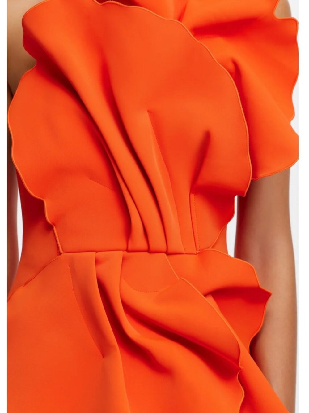 NEW Acler Oake Mini Dress AU6/US2 Rosso Orange Cocktail Party Event AU6/US2 - Picture 4 of 11